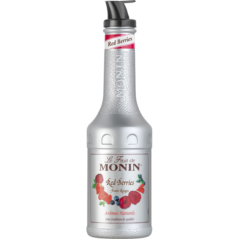Rote Früchte FruchtPüree Mix - Monin (1,0l) - MHD 12/2025