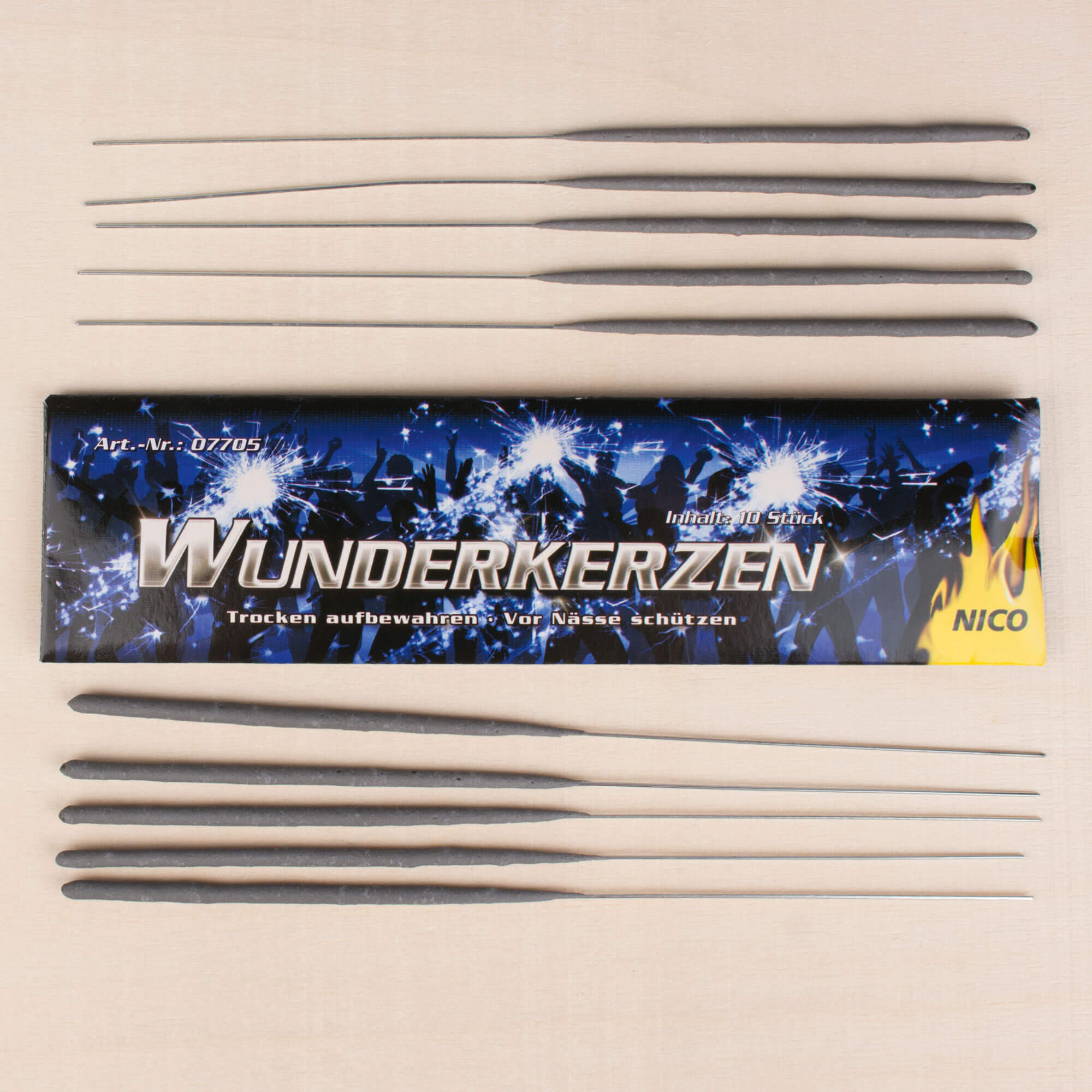 Wunderkerzen 18cm (10 Stk.)