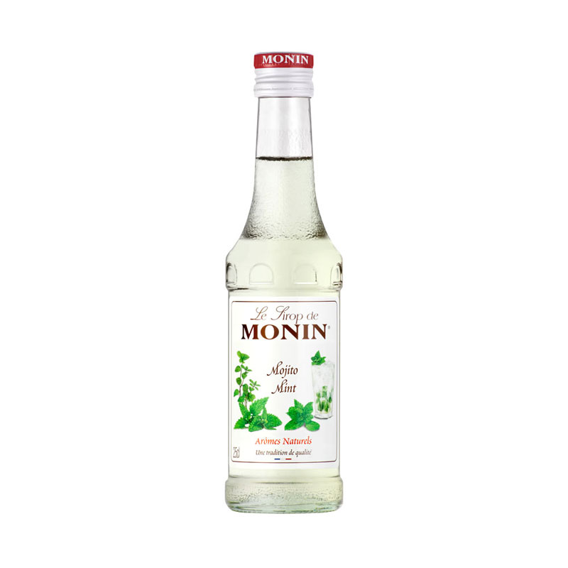 Mojito Mint - Monin Sirup Kleinflasche (0,25l) Mojito Mint - Monin Sirup Kleinflasche (0,25l)