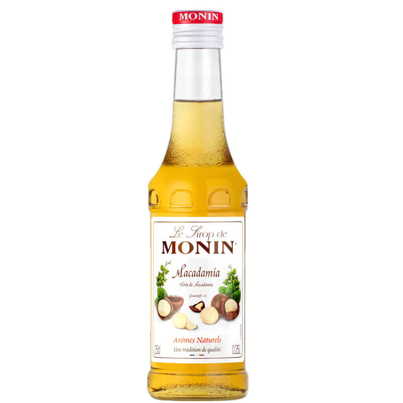 Macadamia Nuss - Monin Sirup Kleinflasche (0,25l)