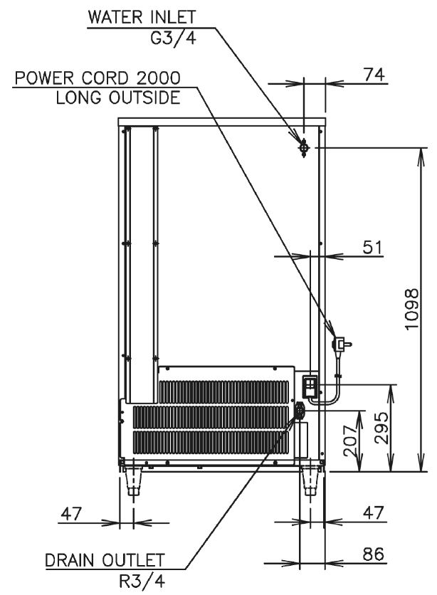 Hoshizaki IM-100NE-HC (L-Würfel)