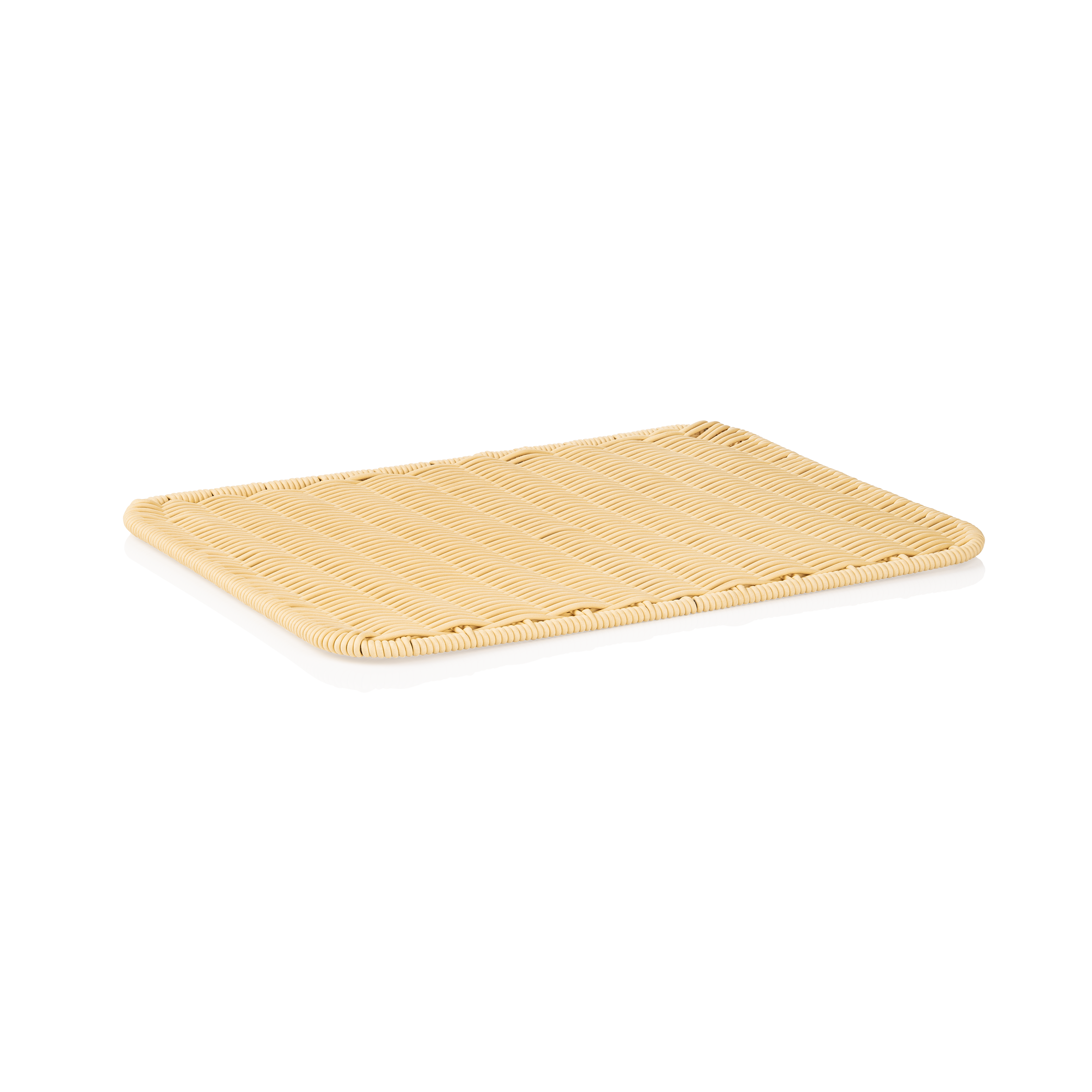 Auslagetablett Polypropylen hellbeige - 40x30cm Auslagetablett Polypropylen hellbeige - 40x30cm
