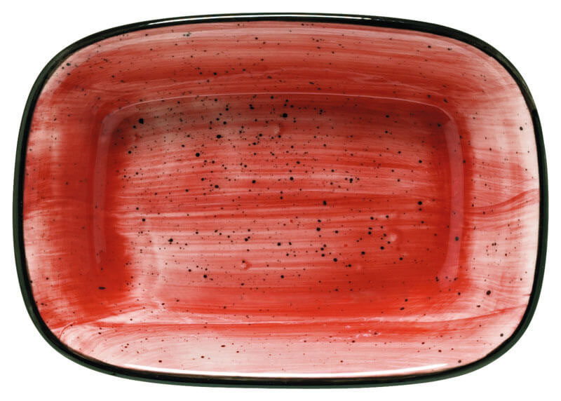 Bonna Aura Passion Gourmet Rechteckschale 17x11,5cm rot - 12 Stück Bonna Aura Passion Gourmet Rechteckschale 17x11,5cm rot - 12 Stück