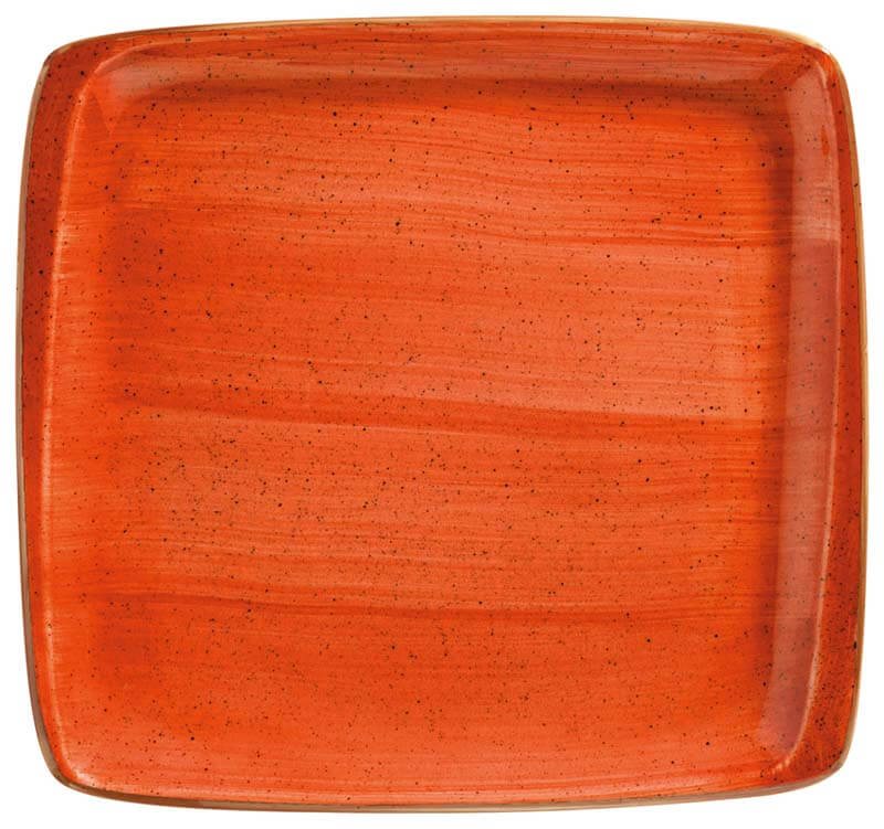 Bonna Aura Terracotta Moove Platte 22x20cm orange - 12 Stück Bonna Aura Terracotta Moove Platte 22x20cm orange - 12 Stück