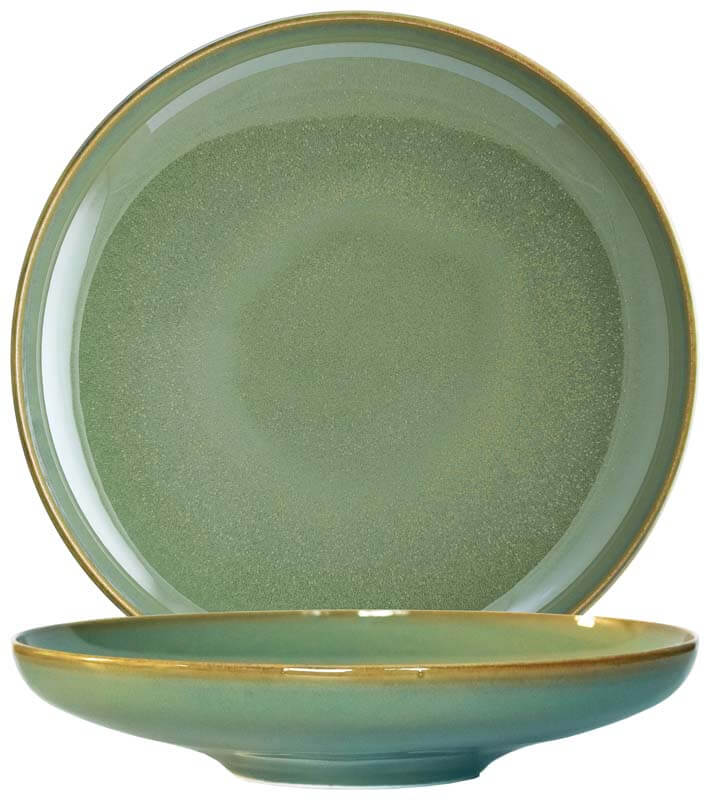 Bonna Sage Hygge Pastateller 25cm grün - 6 Stück Bonna Sage Hygge Pastateller 25cm grün - 6 Stück