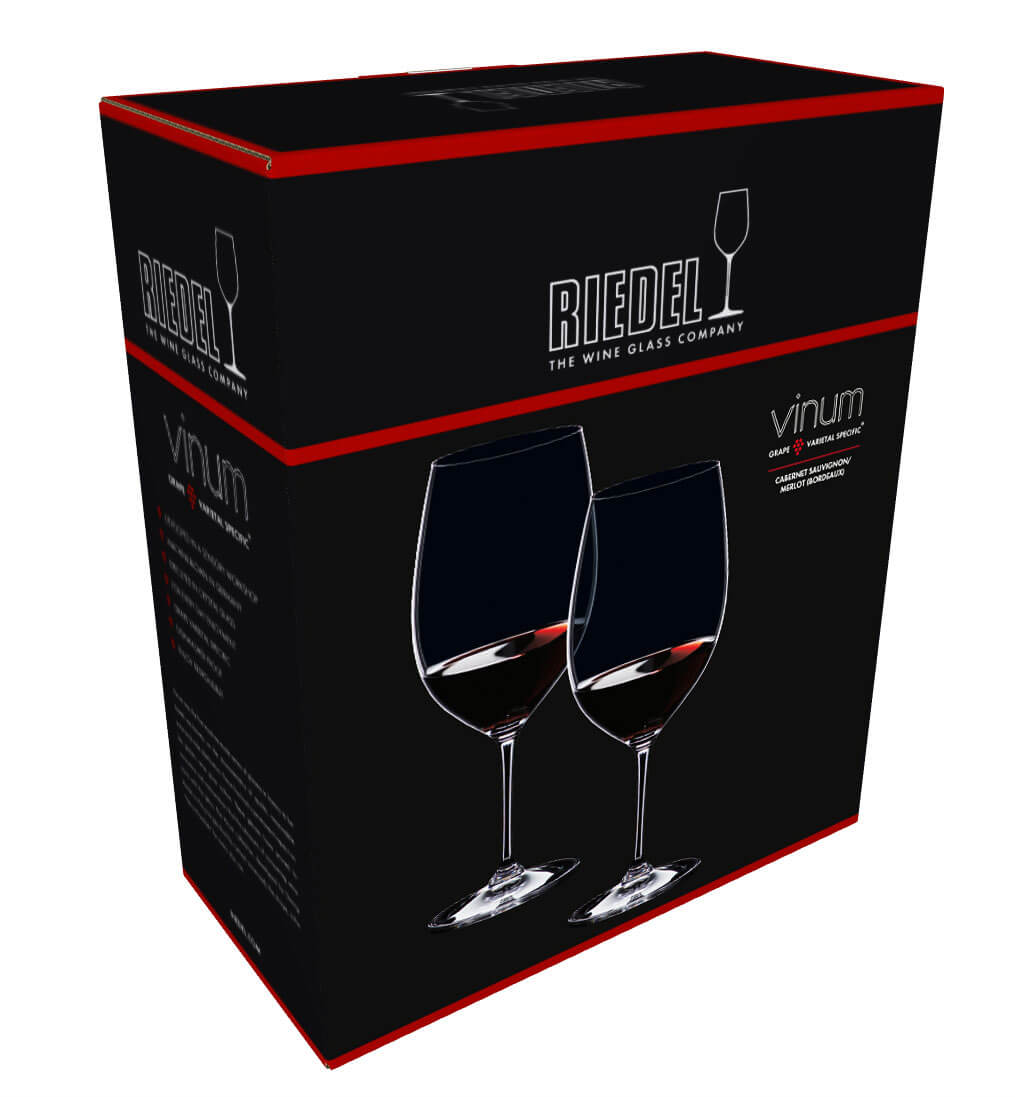 Cabernet Sauvignon/Merlot Glas Vinum, Riedel - 610ml (2 Stk.)