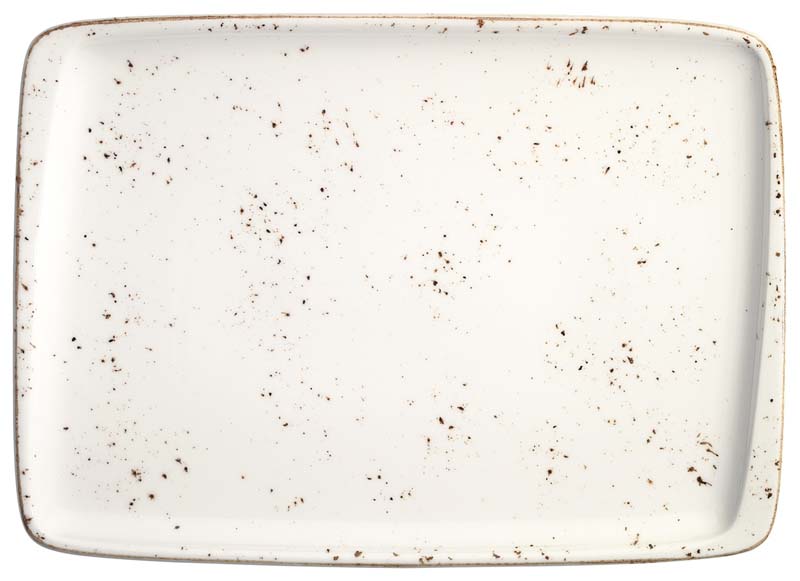 Bonna Grain Moove Platte 23x16cm creme - 12 Stück Bonna Grain Moove Platte 23x16cm creme - 12 Stück