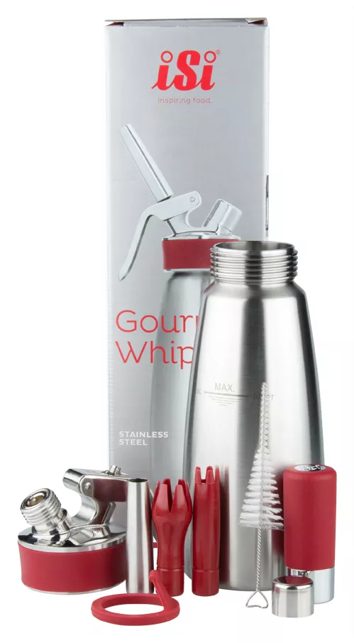 iSi Sahnebereiter "Gourmet Whip PLUS", Edelstahl - 0,5l iSi Sahnebereiter "Gourmet Whip PLUS", Edelstahl - 0,5l