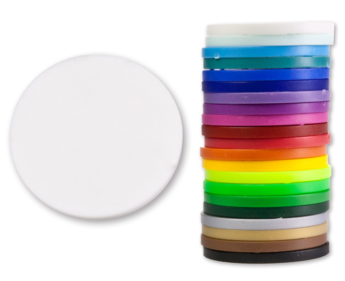 Wertchips 2,5 x 30mm - verschiedene Farben (1000 Stk.)