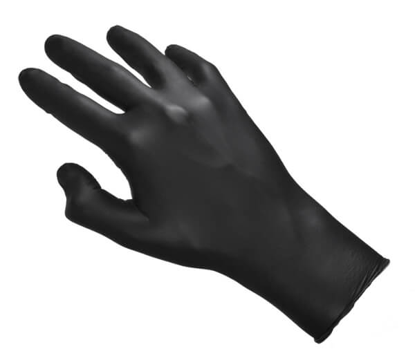 Handschuhe Nitril schwarz S (100 Stück)