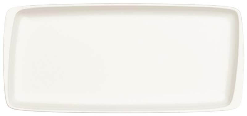 Bonna Moove Cream Platte 34x16cm creme - 12 Stück Bonna Moove Cream Platte 34x16cm creme - 12 Stück