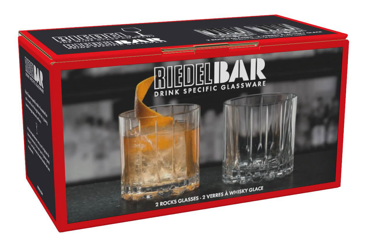 Rocks Glas Drink Specific Glassware, Riedel Bar - 283ml (2 Stk.)