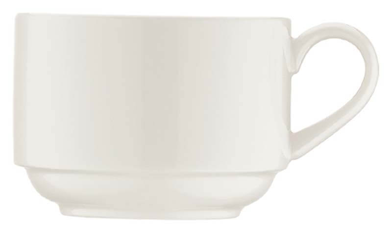 Bonna Banquet Cream Obertasse 21cl stapelbar creme - 6 Stück Bonna Banquet Cream Obertasse 21cl stapelbar creme - 6 Stück