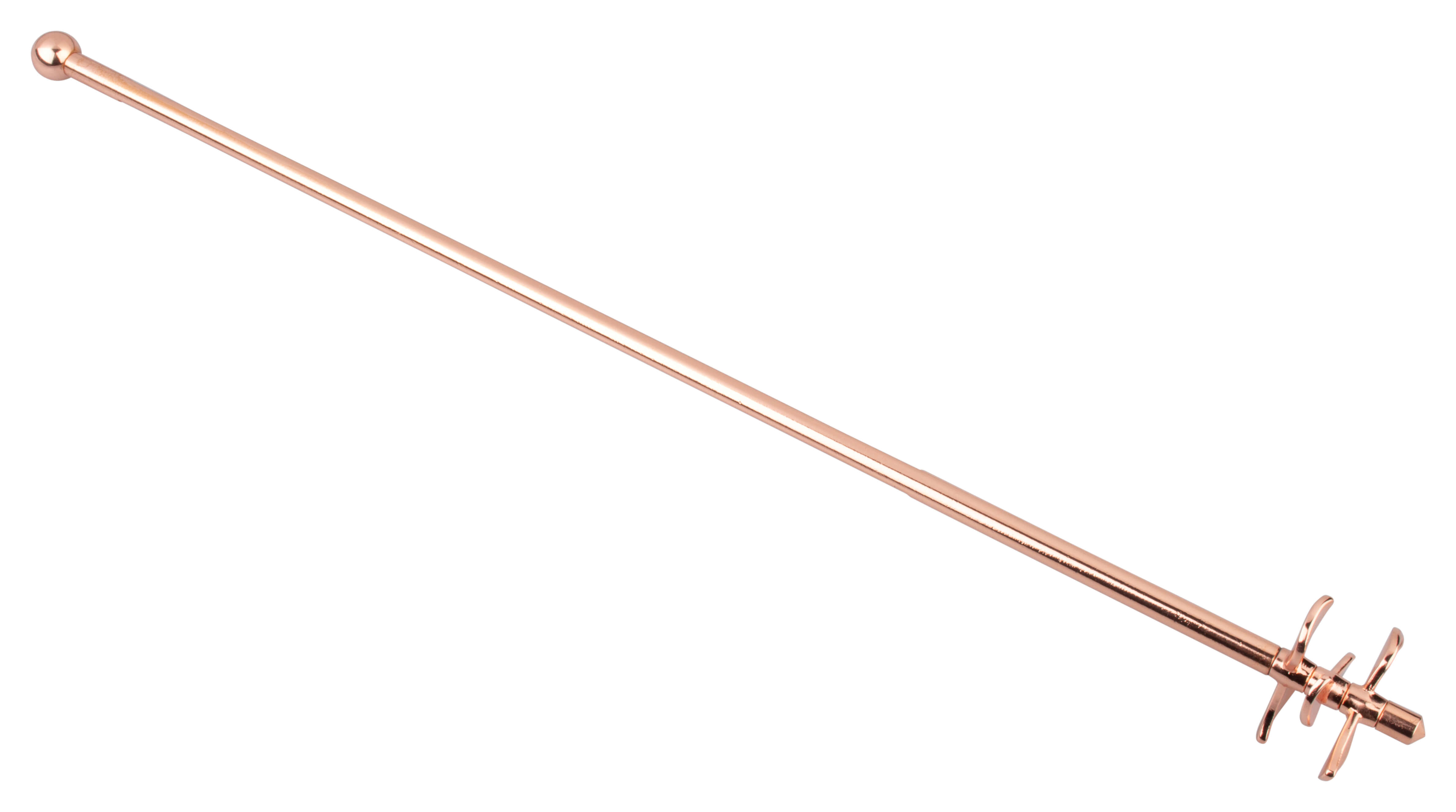 Lux Swizzlestick, kupferfarben, Überbartools - 40cm