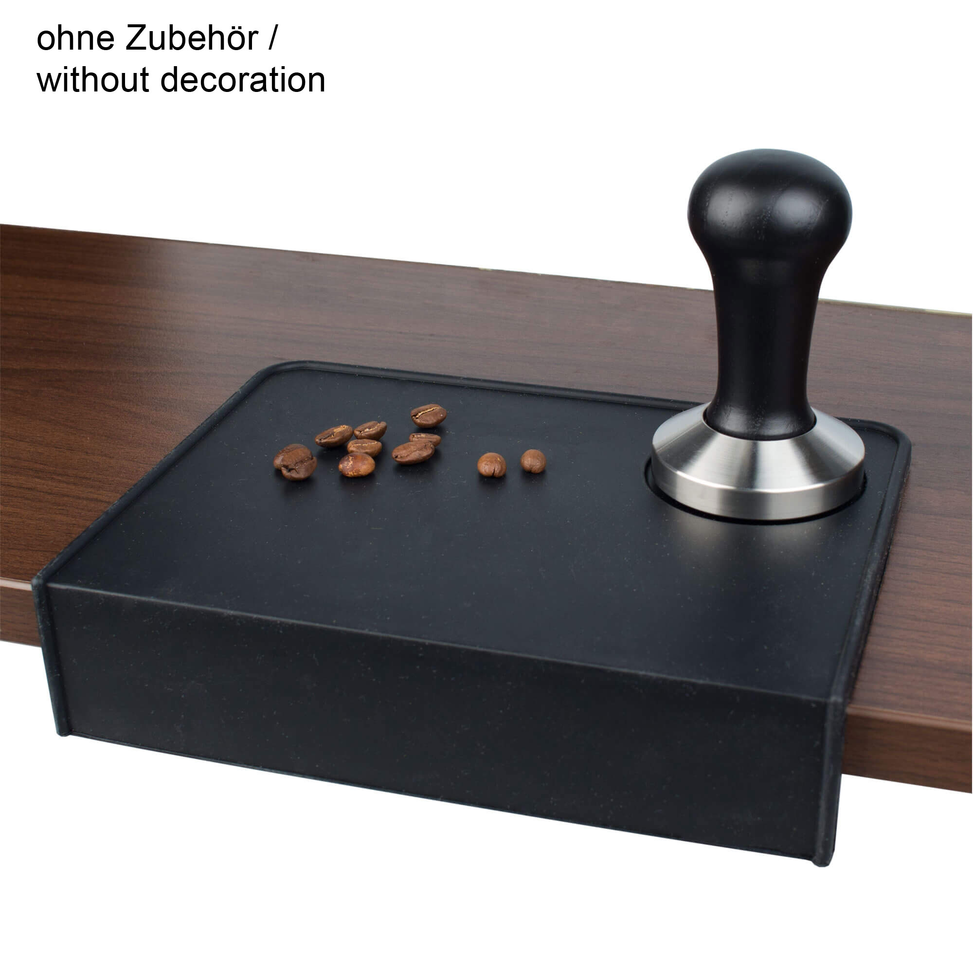 Tamping Matte edge, Silikon schwarz - 20x15cm