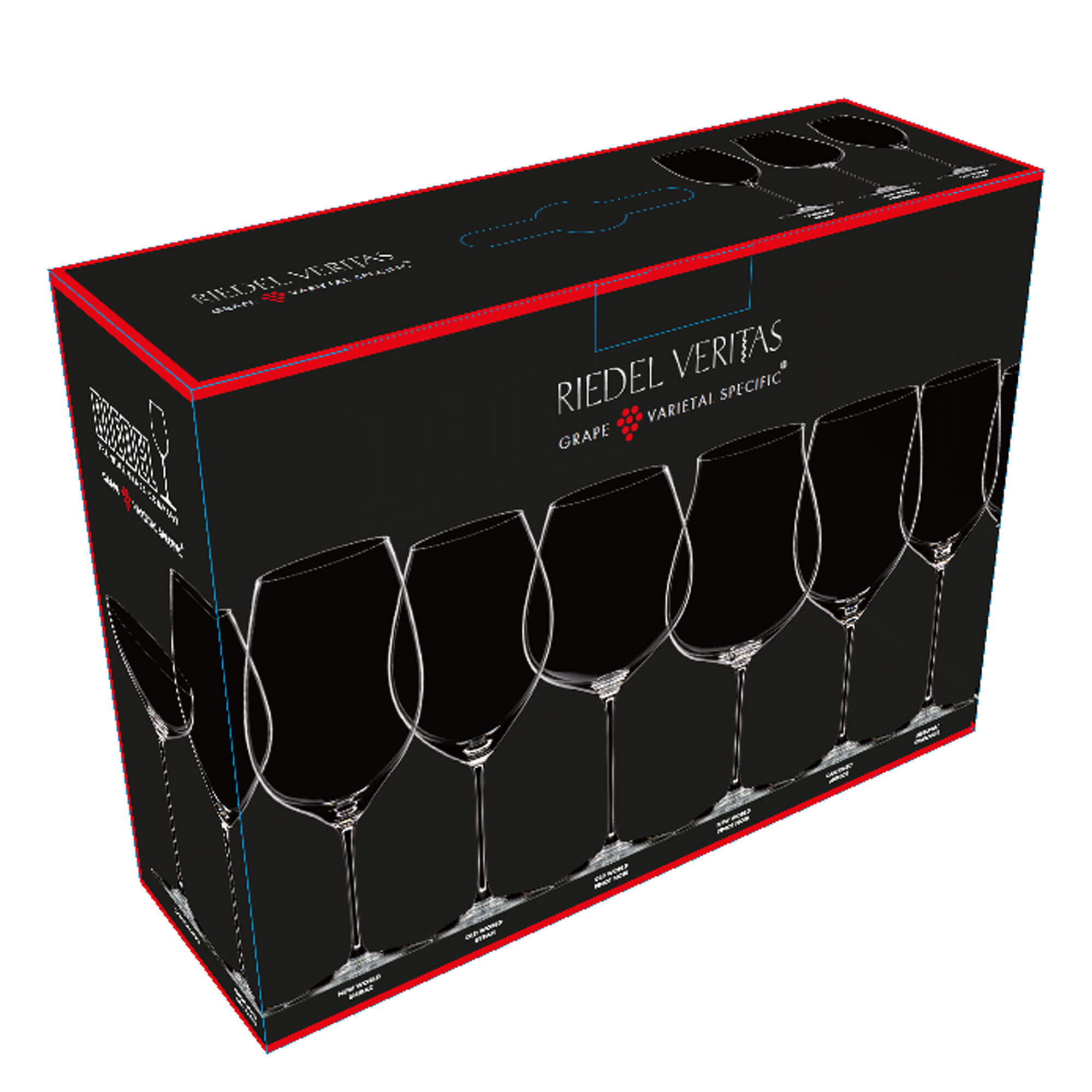 Rotwein Tasting Set Veritas, Riedel (3 Stk.)