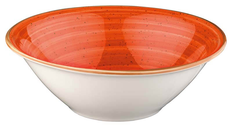 Bonna Aura Terracotta Gourmet Schale 16cm, 40cl orange - 12 Stück Bonna Aura Terracotta Gourmet Schale 16cm, 40cl orange - 12 Stück