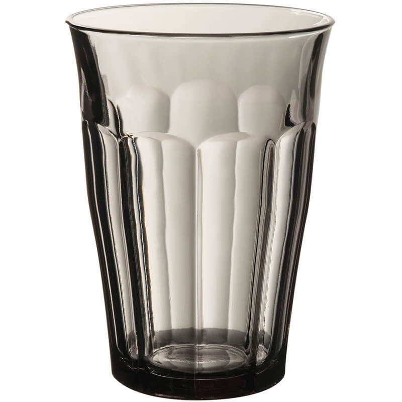 Becherglas Picardie Grau, Duralex - 360ml (1 Stk.) Becherglas Picardie Grau, Duralex - 360ml (1 Stk.)