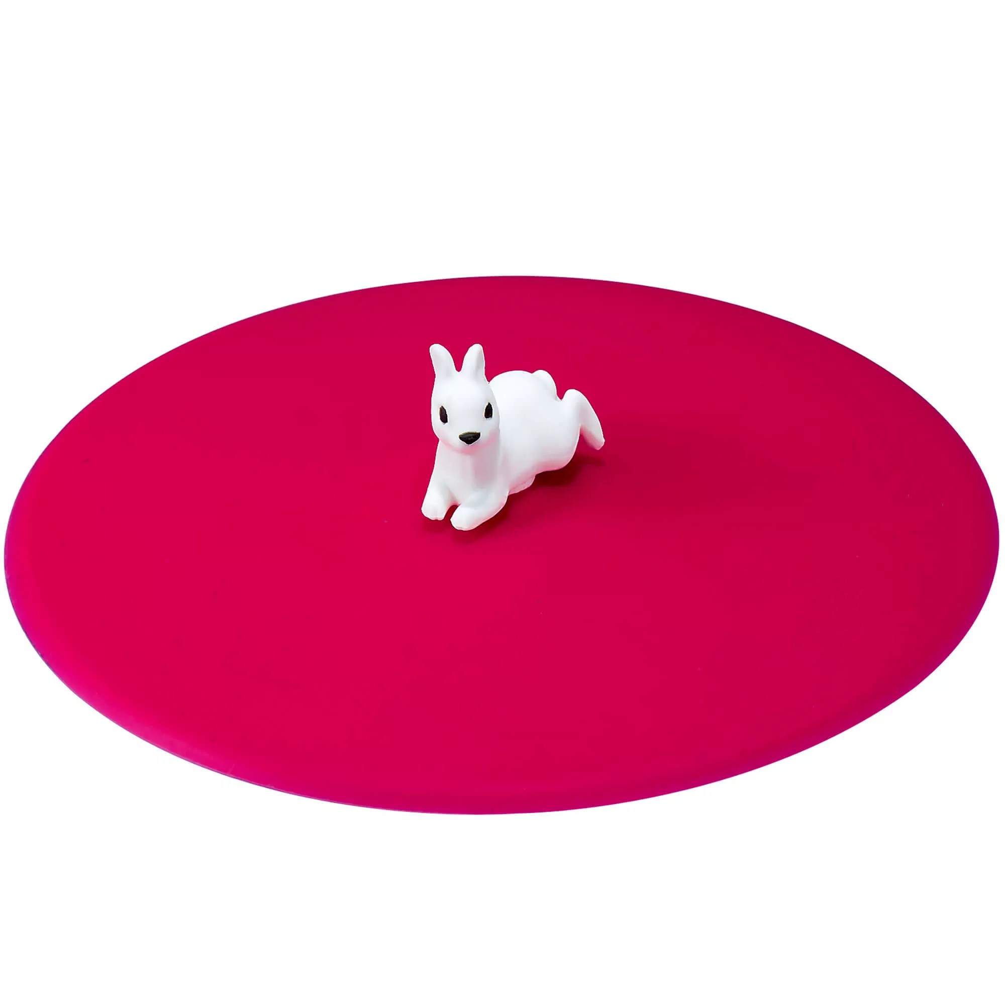 Glasdeckel Silikon, Lurch - Haustier Hase (10,5cm) Glasdeckel Silikon, Lurch - Haustier Hase (10,5cm)