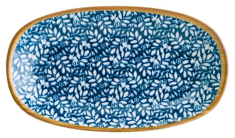 Bonna Lupin Gourmet Platte oval 24x14cm blau - 12 Stück Bonna Lupin Gourmet Platte oval 24x14cm blau - 12 Stück