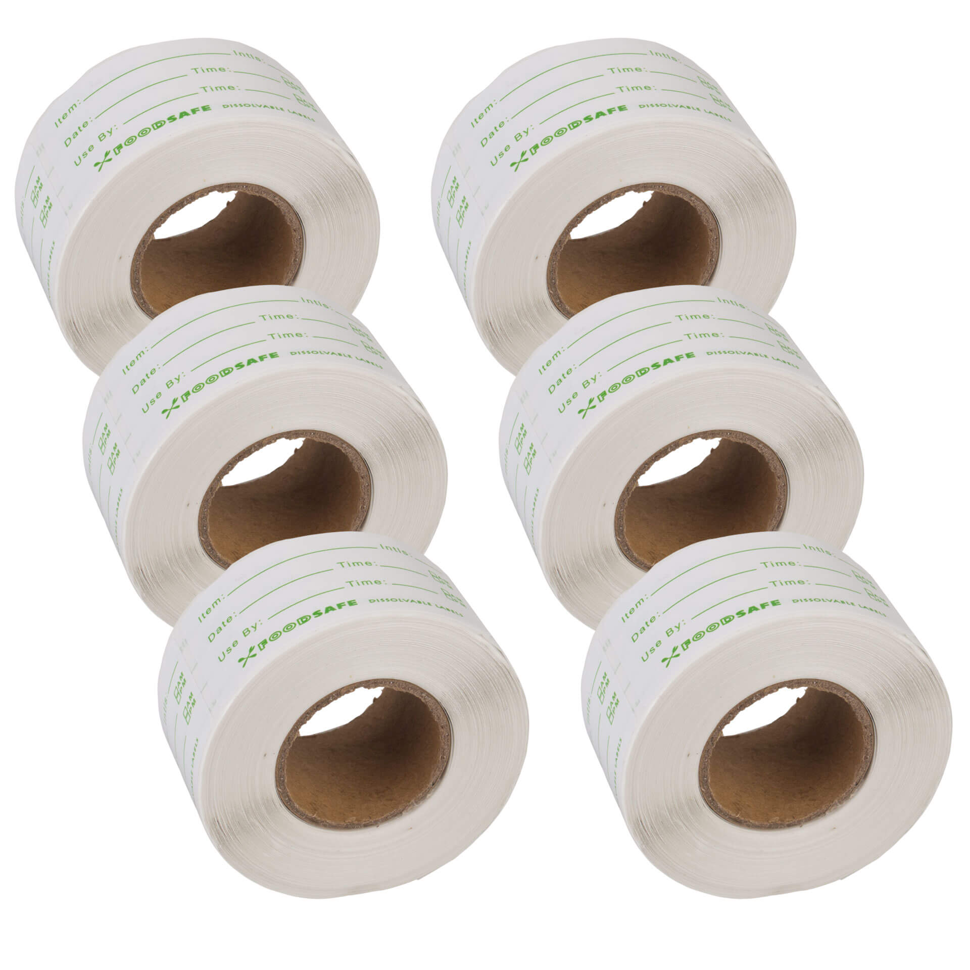 Lebensmitteletiketten, englisch (6x250er Rolle)