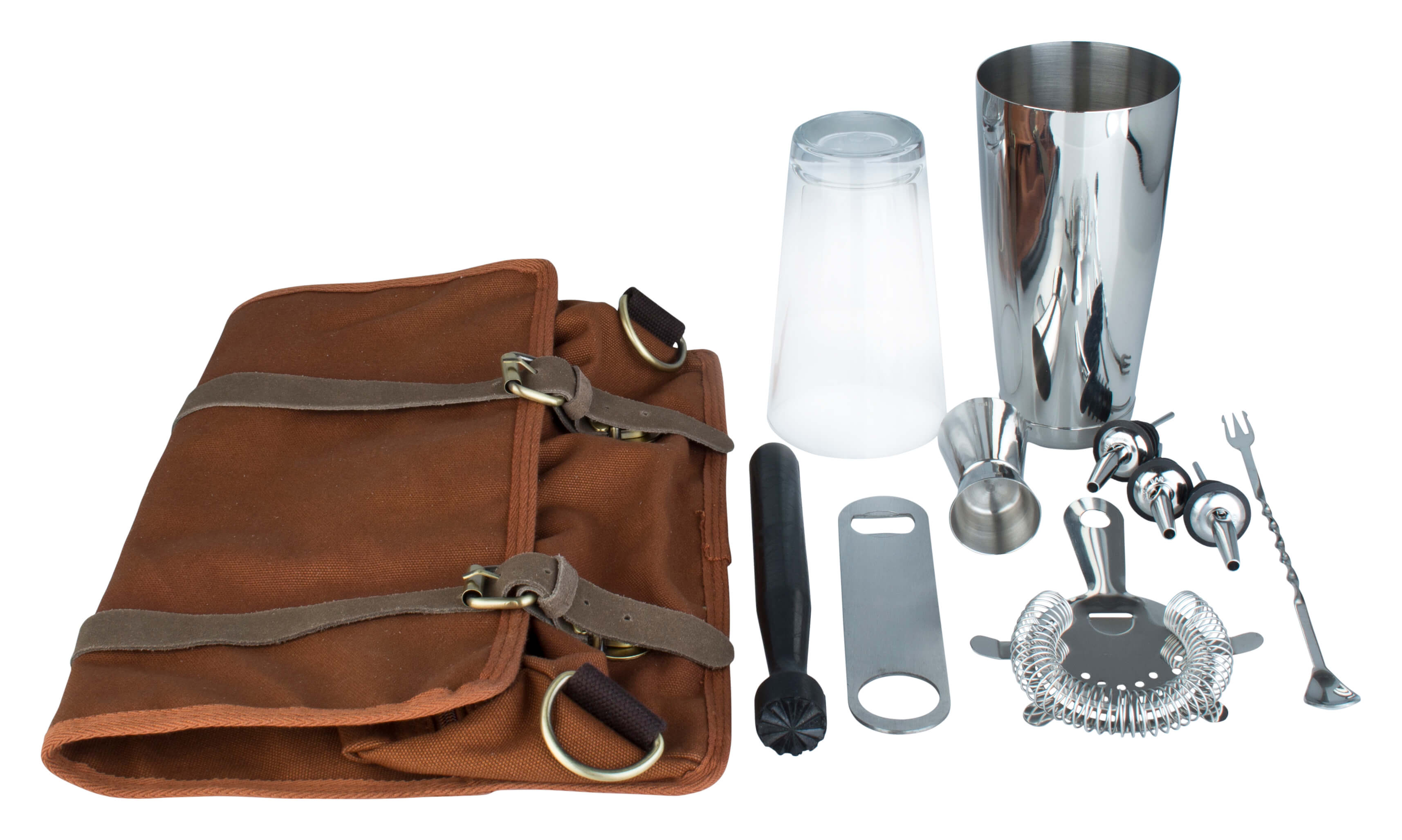 Bartasche professional - Cocktailset mit Tasche