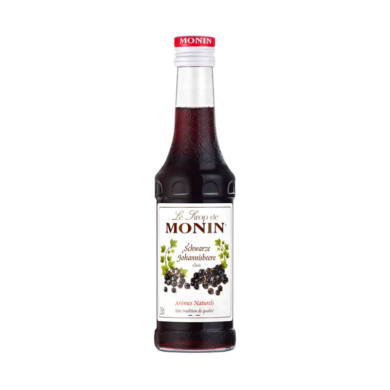 Schwarze Johannisbeere - Monin Sirup Kleinflasche (0,25l) Schwarze Johannisbeere - Monin Sirup Kleinflasche (0,25l)