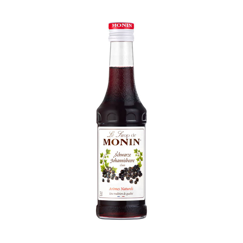 Schwarze Johannisbeere - Monin Sirup Kleinflasche (0,25l) Schwarze Johannisbeere - Monin Sirup Kleinflasche (0,25l)