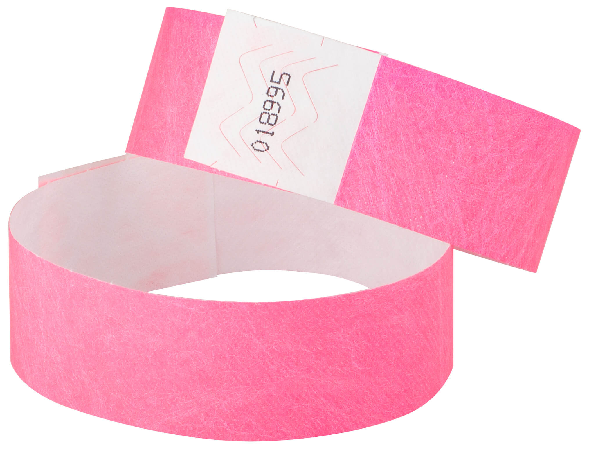 25 Tystar Kontrollbänder 25x2,5cm - pink