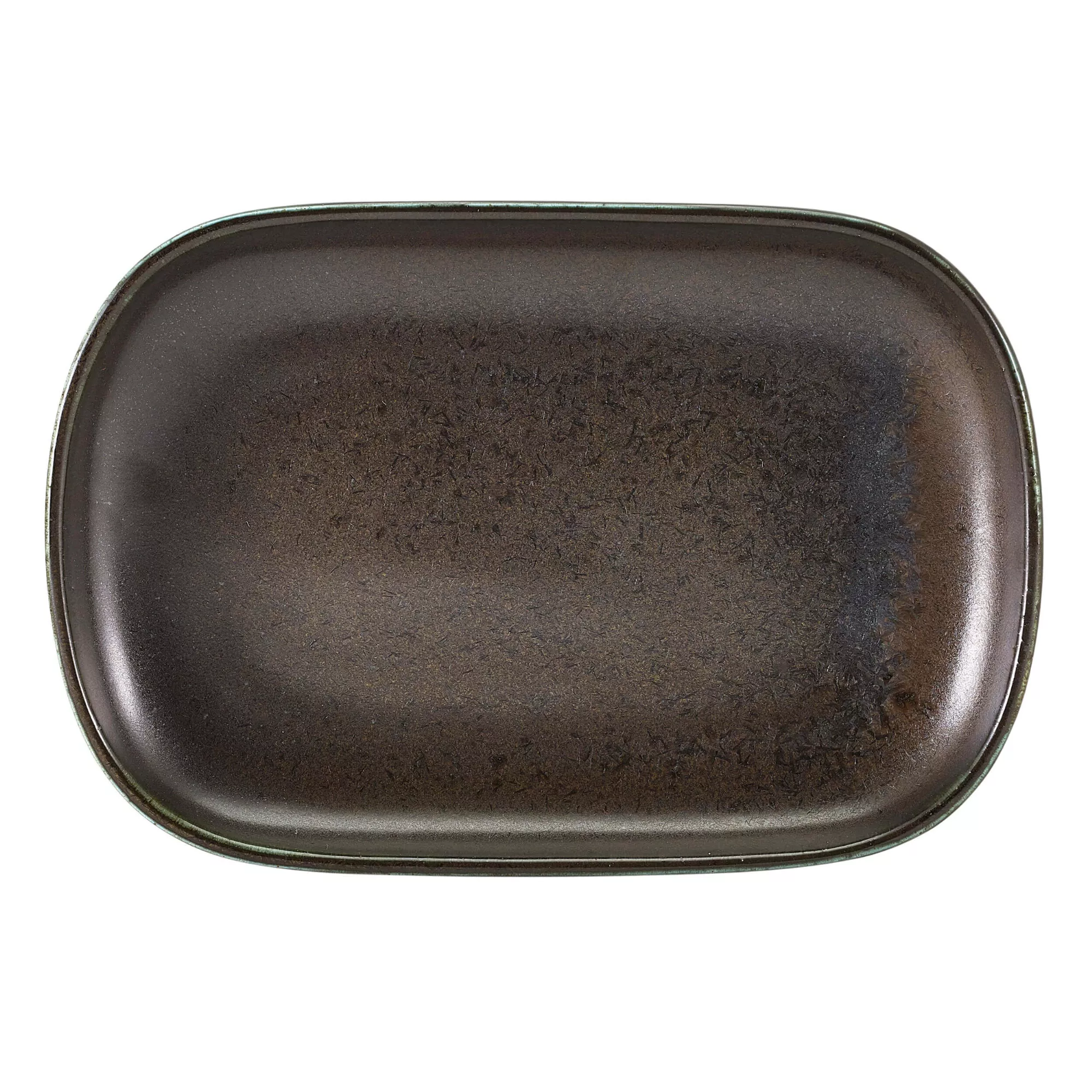 Platte/Teller Terra Cinder Black - 24x16,5cm (12 Stk.) Platte/Teller Terra Cinder Black - 24x16,5cm (12 Stk.)