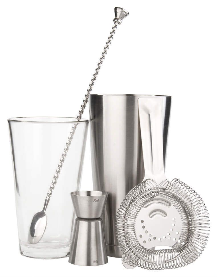 Boston Shaker Deluxe, matt - Prime Bar Set