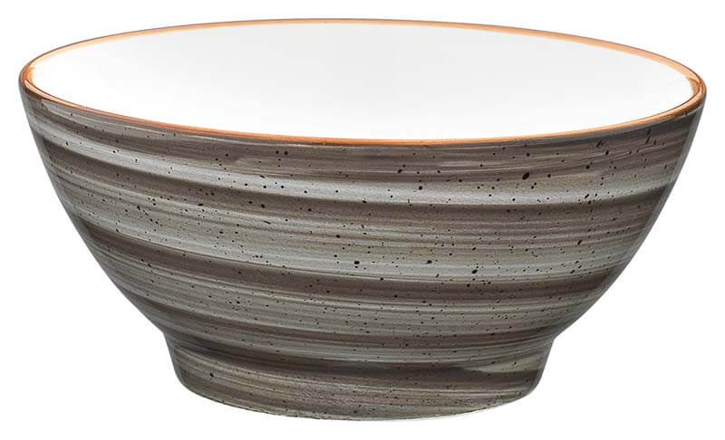 Bonna Aura Space Rita Suppennapf 14cm, 45cl grau - 12 Stück Bonna Aura Space Rita Suppennapf 14cm, 45cl grau - 12 Stück