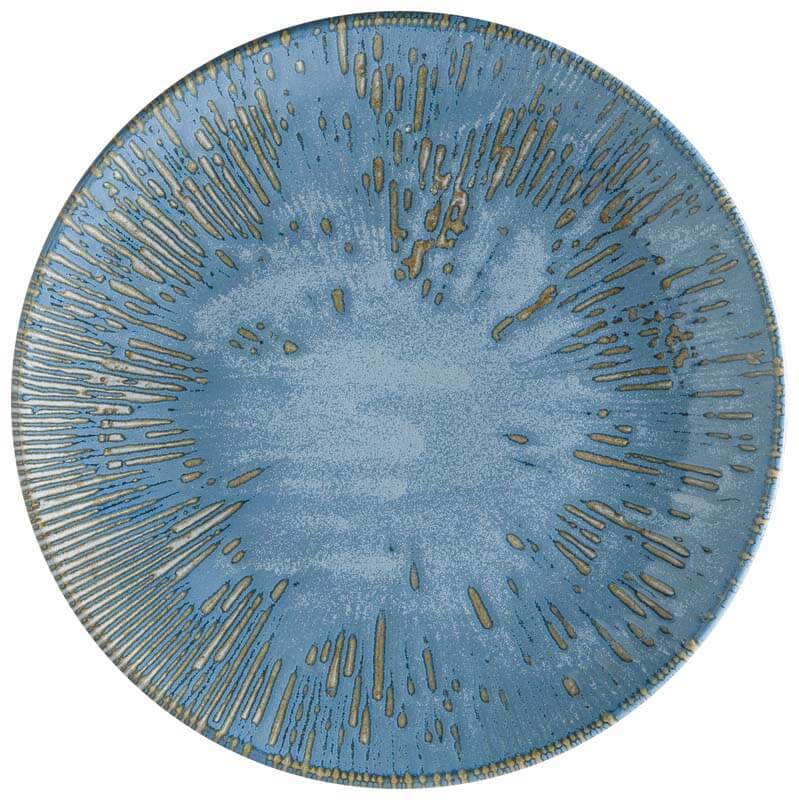 Bonna Snell Sky Gourmet Teller flach 27cm blau - 12 Stück Bonna Snell Sky Gourmet Teller flach 27cm blau - 12 Stück