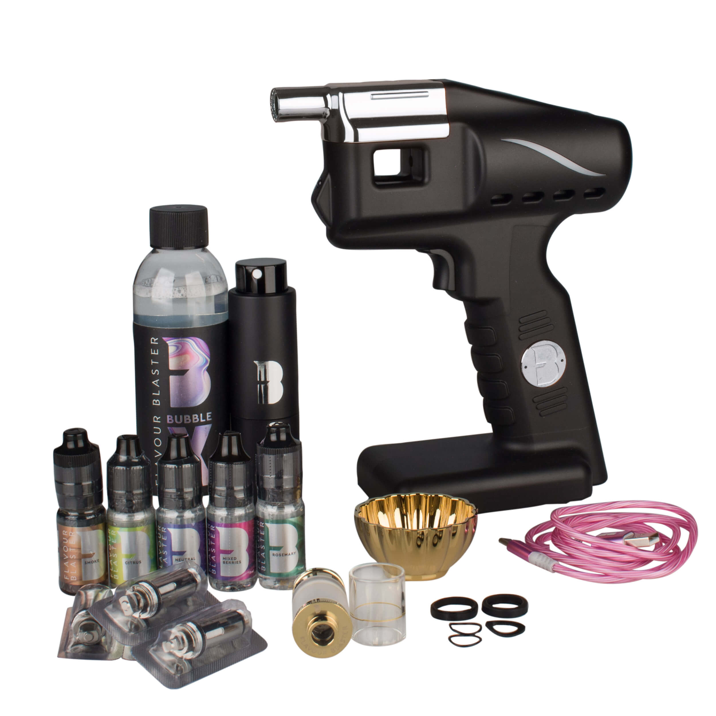 Flavour Blaster Kit - schwarz-silberfarben