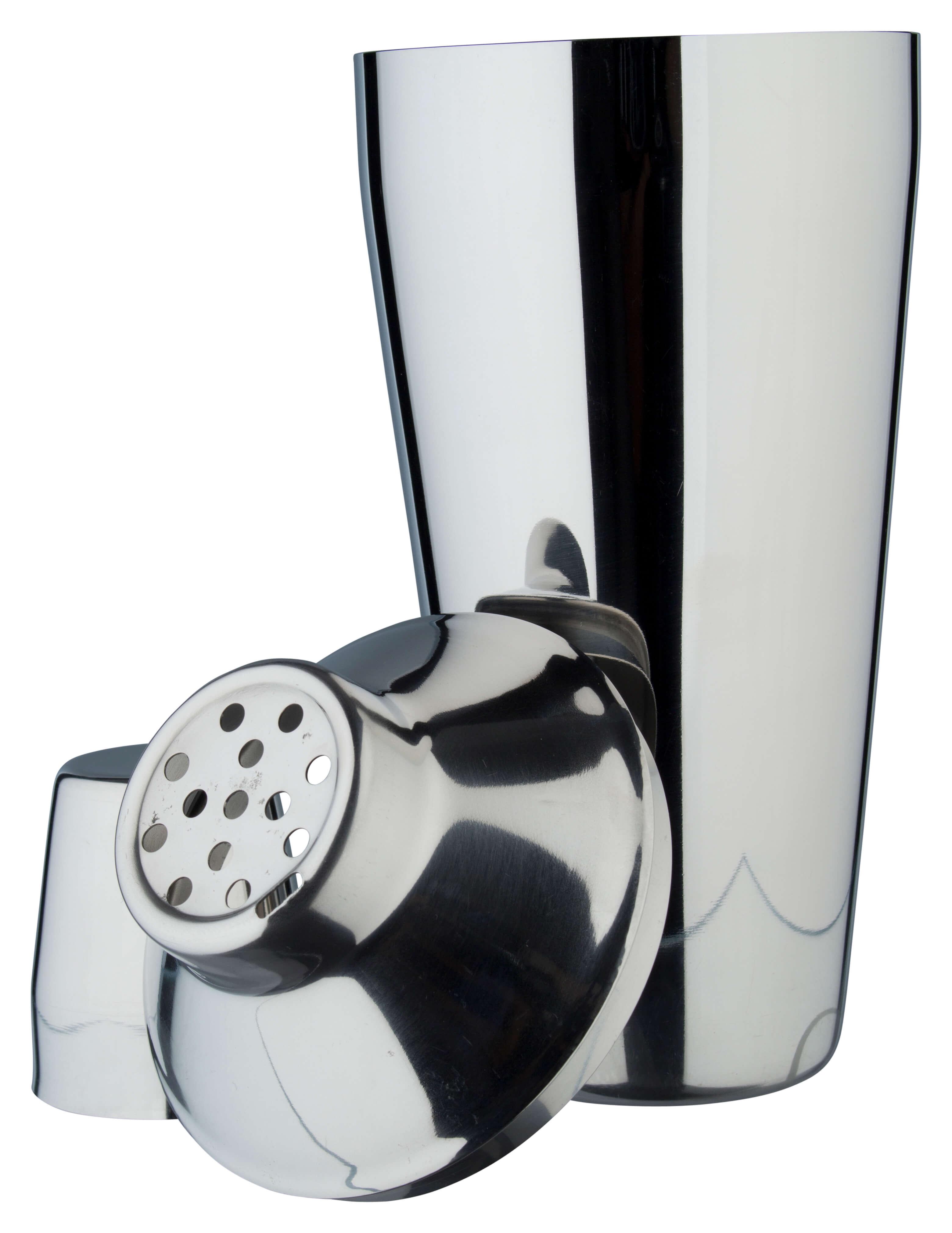 Cocktail Shaker, Edelstahl, dreiteilig, poliert (750ml)