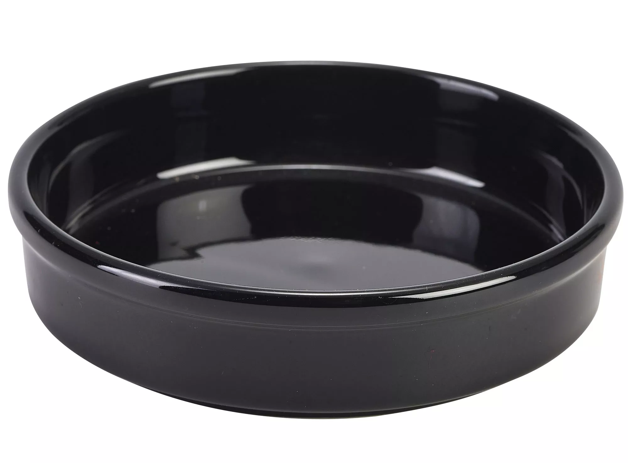 Schälchen flach, schwarz - 140ml (6 Stk.) Schälchen flach, schwarz - 140ml (6 Stk.)