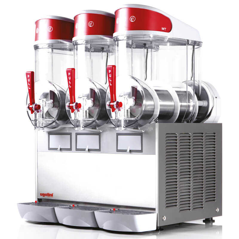 Slusheis Maschine Granitor® MT3GL R290, Classic 30 3 x 10 Liter Behälter Slusheis Maschine Granitor® MT3GL R290, Classic 30 3 x 10 Liter Behälter