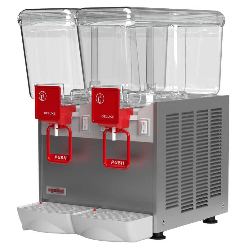 Kaltgetränkedispenser Arctic Deluxe 12/2 S - 2 x 12 Liter, Sprudelsystem