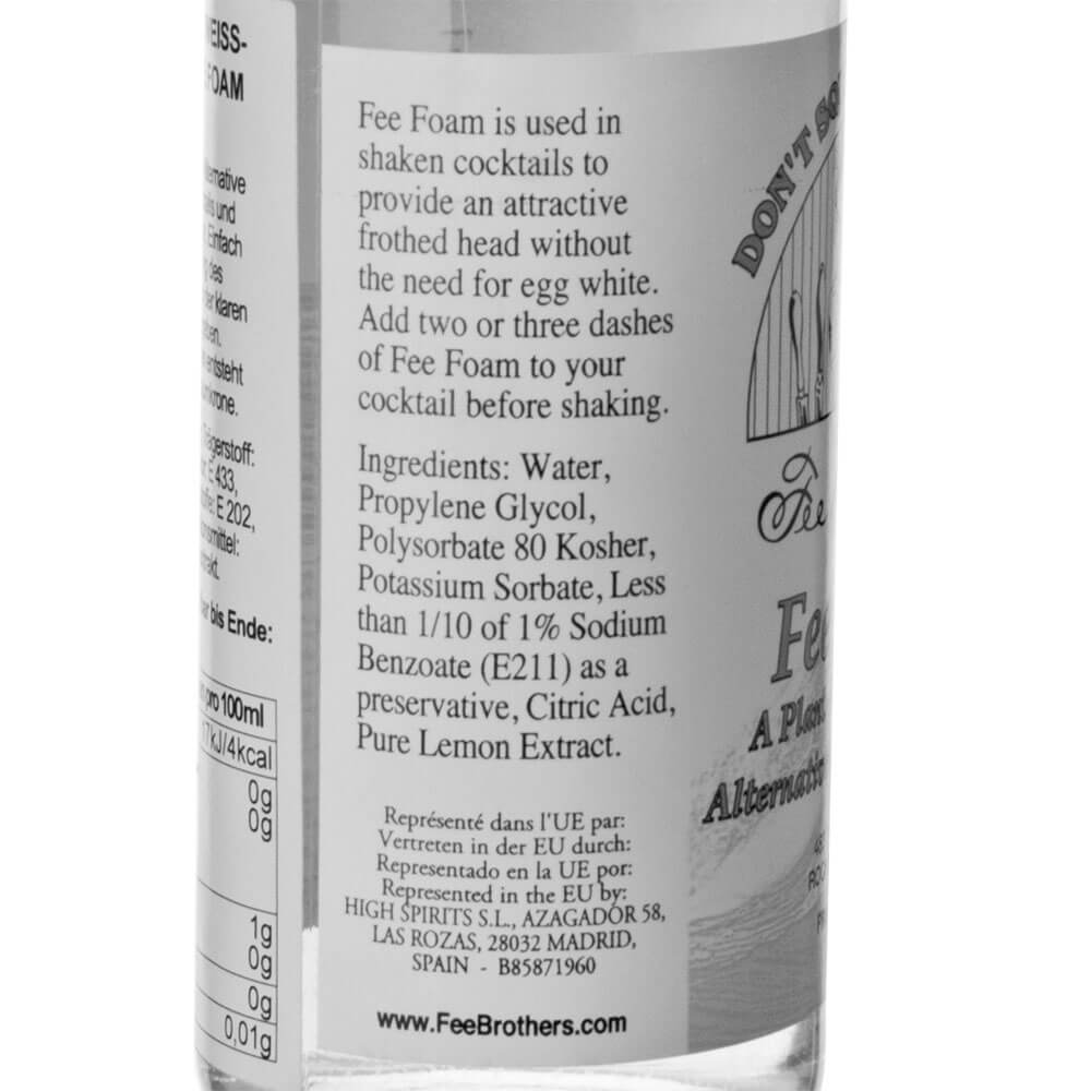 Eiweißersatz Fee Foam - Fee Brothers (150ml) Eiweißersatz Fee Foam - Fee Brothers (150ml)