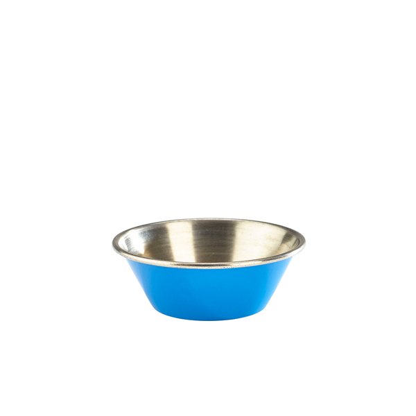 Dipschale, Edelstahl, blau - 43ml (24 Stk.) Dipschale, Edelstahl, blau - 43ml (24 Stk.)