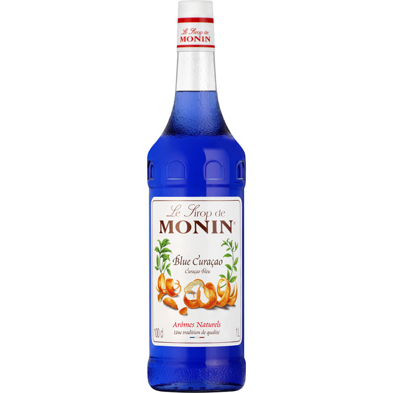 Blue Curaçao - Monin Sirup (1,0l) Blue Curaçao - Monin Sirup (1,0l)