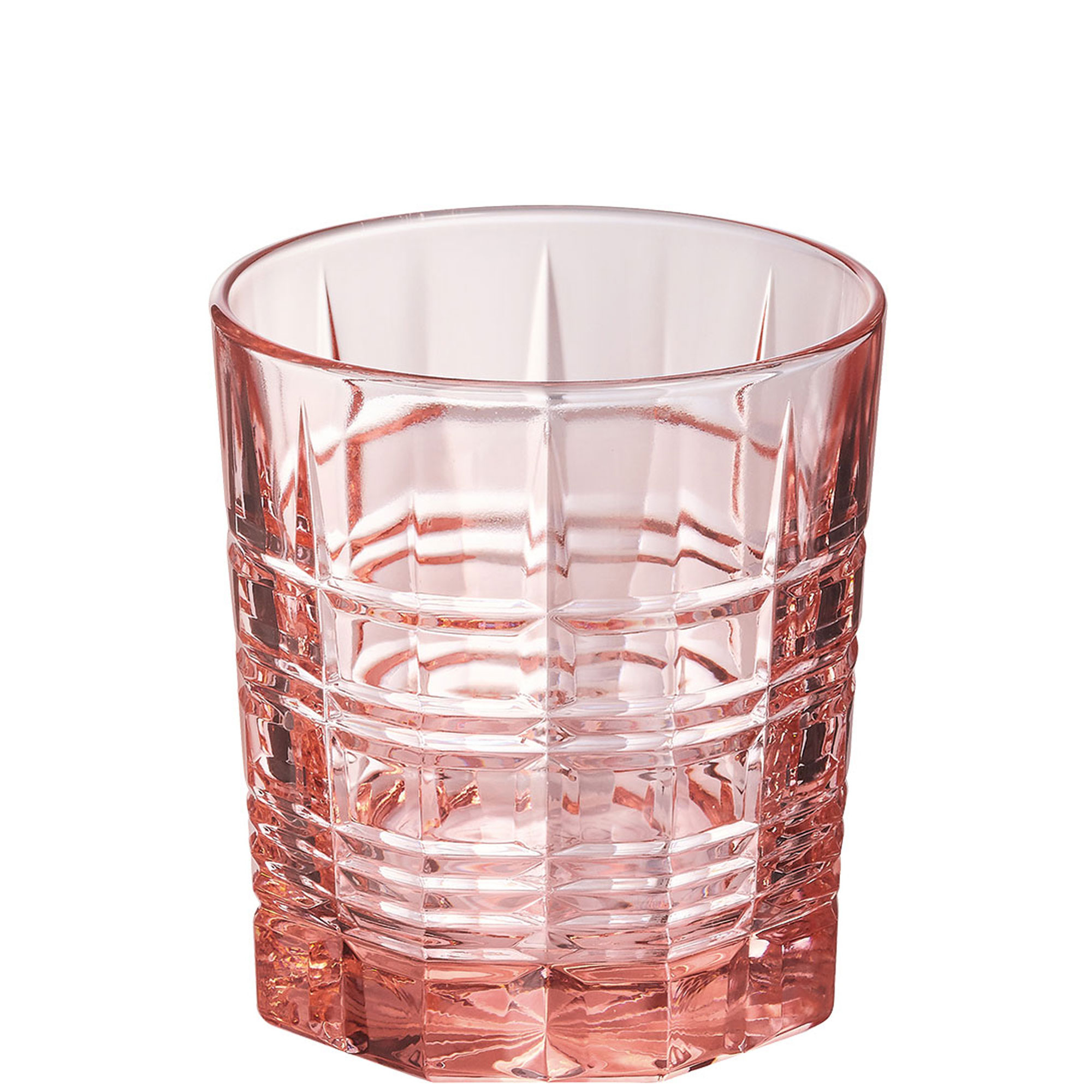 Whiskyglas Brixton Colors, Arcoroc, pink - 300ml (6 Stk.)