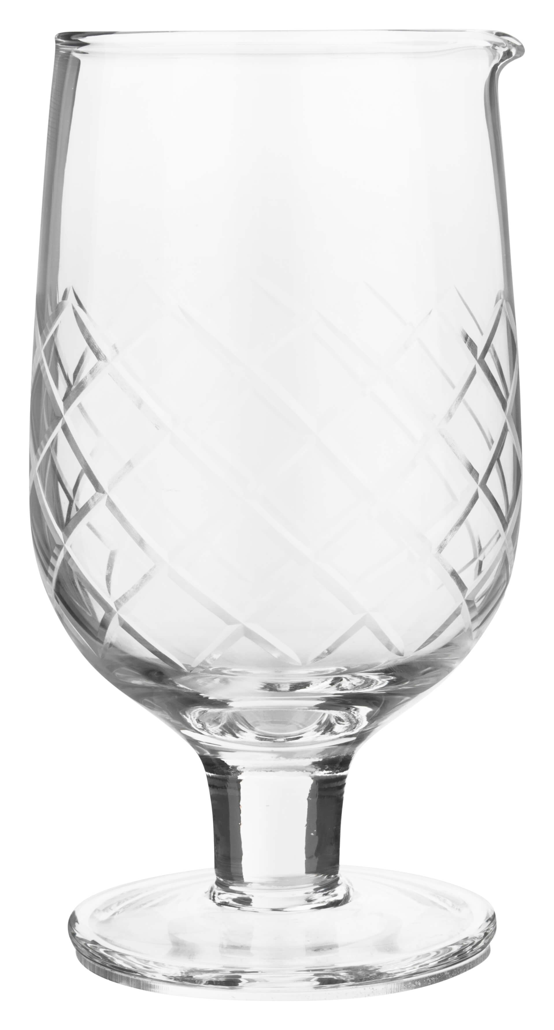 Rührglas Diamond, mit Ausgusslippe und Stiel, Prime Bar - 840ml