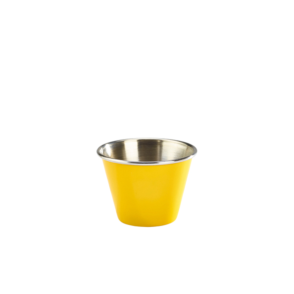 Dipschale, Edelstahl, gelb - 71ml (24 Stk.)