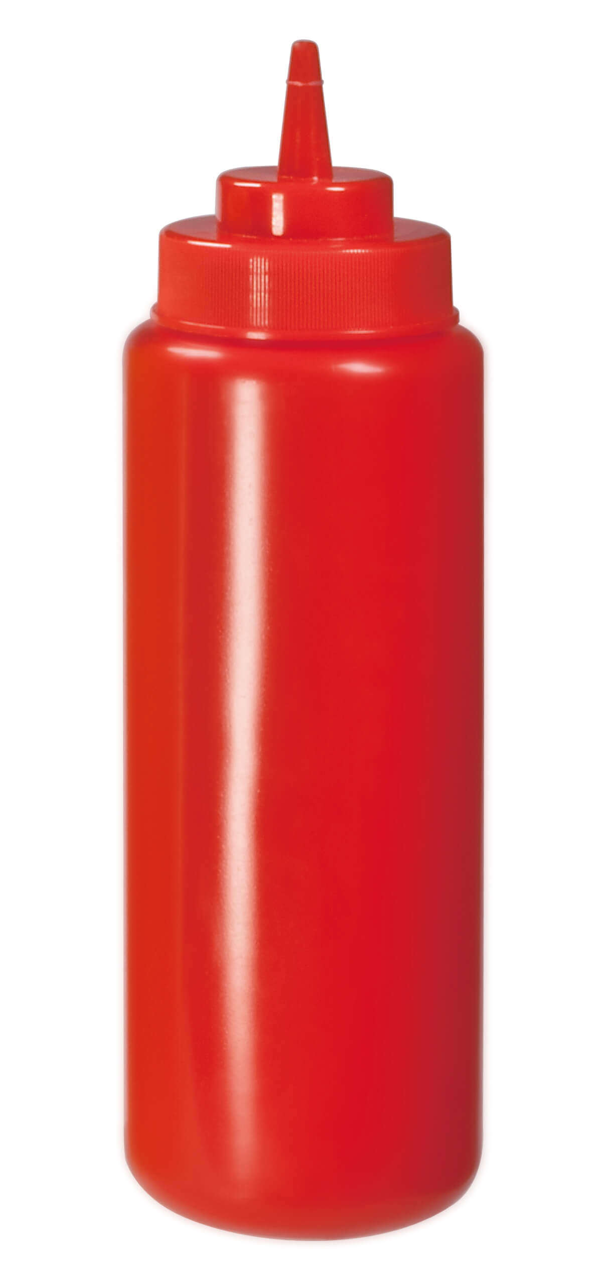 Quetschflasche, große Öffnung, 950ml - rot