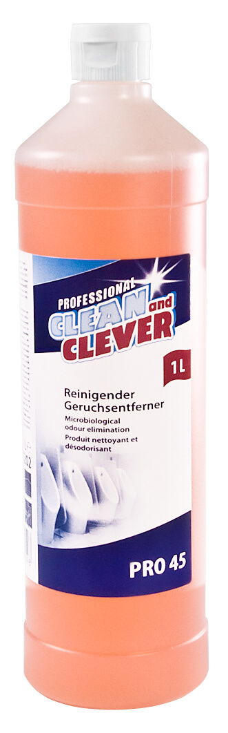 Reinigender Geruchsneutralisierer, Clean and Clever Professional - PRO 45 (1,0l)