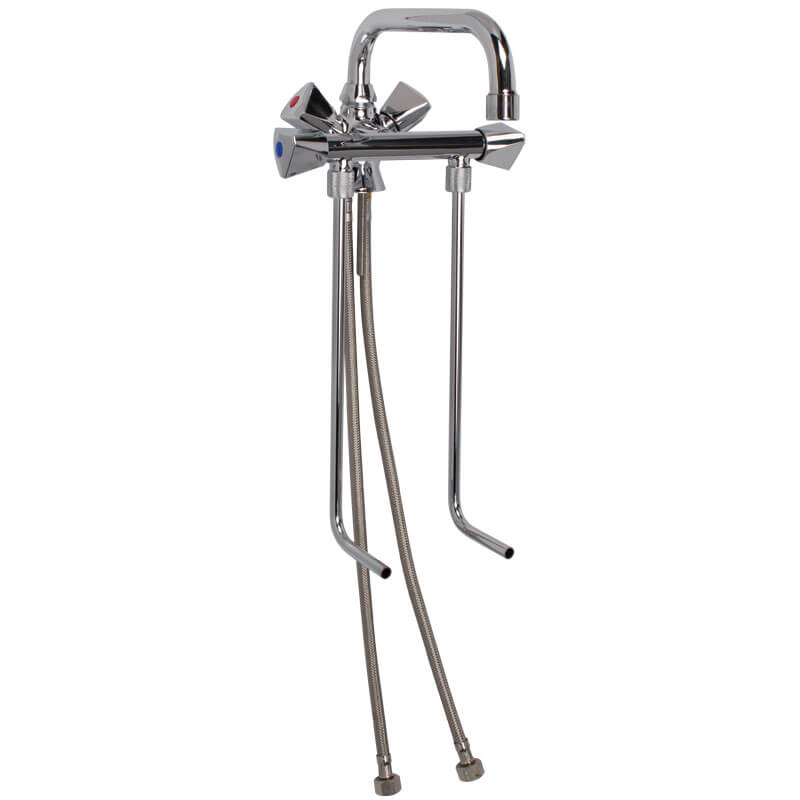Mischbatterie warm/kalt 2 Becken, Bruse - Hochdruck Mischbatterie warm/kalt 2 Becken, Bruse - Hochdruck