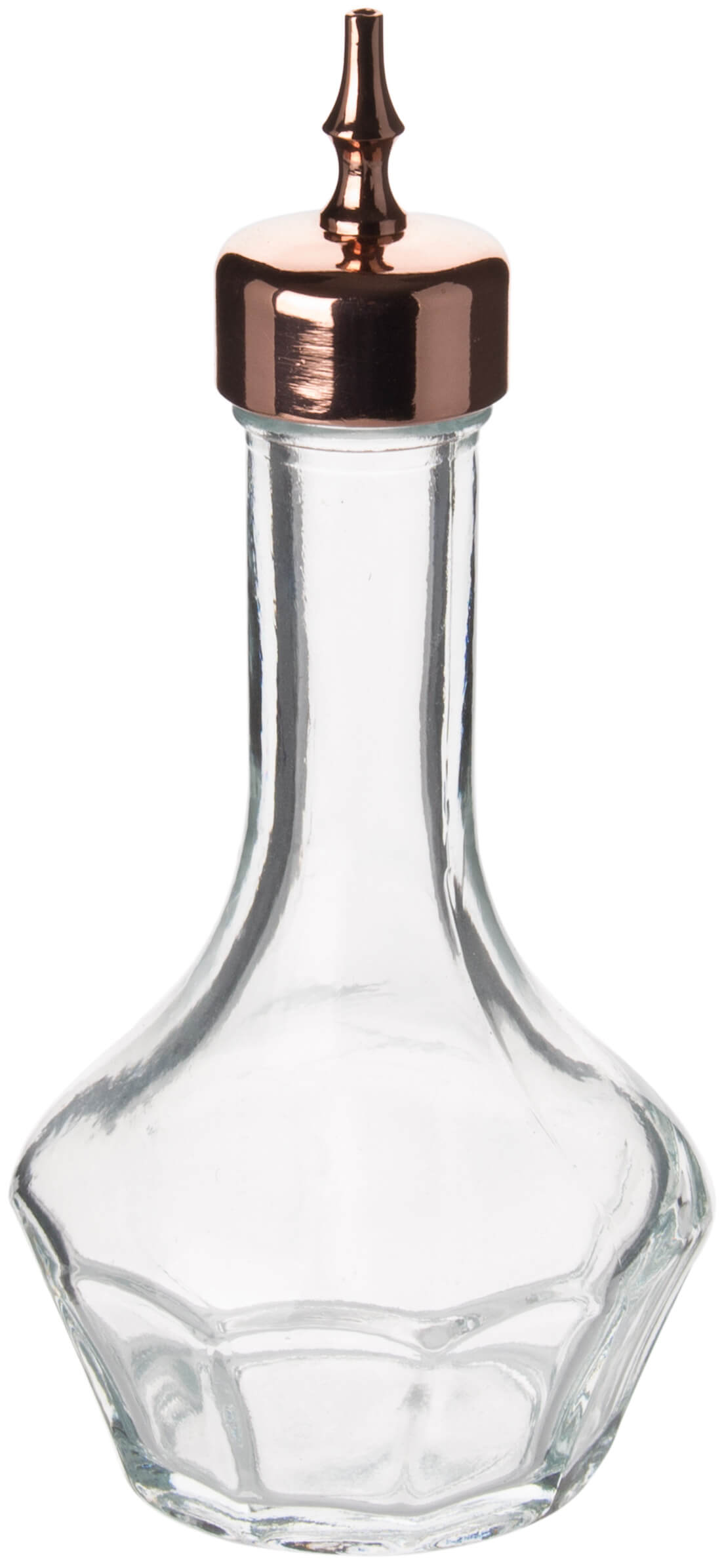 Bitterflasche Überbartools, Ausgießer kupferfarben - 50ml