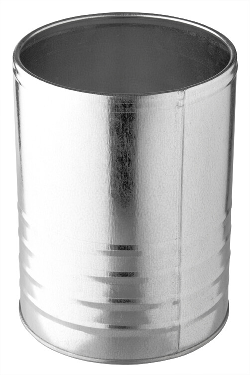 Besteckhalter / Metalldose - Stahl (14,5cm)