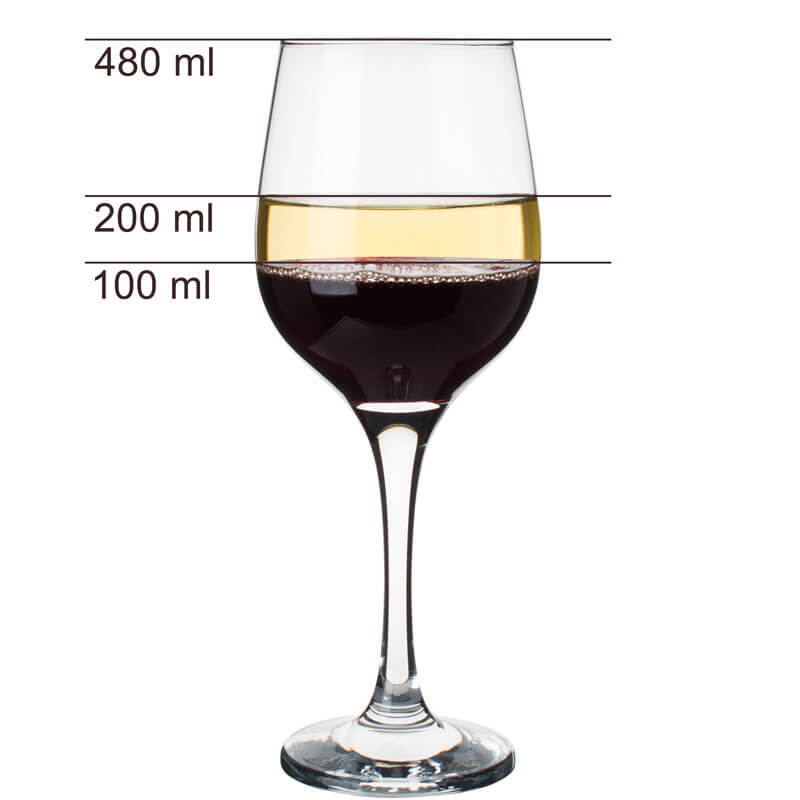 Universal Weinglas Fame, LAV - 480ml (6 Stk.) Universal Weinglas Fame, LAV - 480ml (6 Stk.)